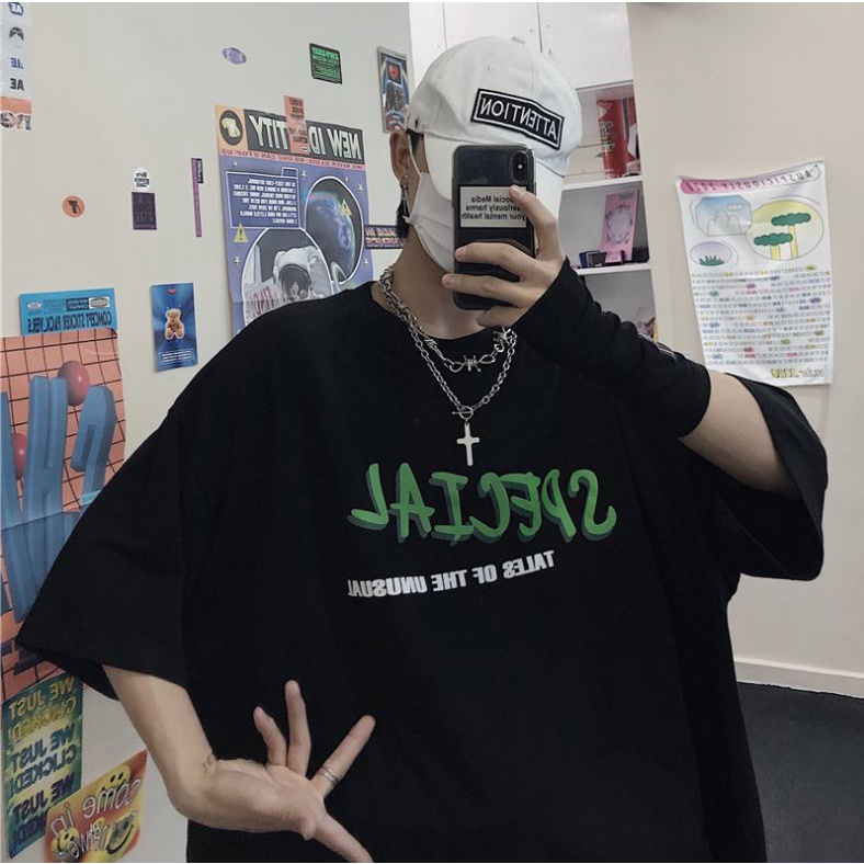 Áo Phông Tay Lỡ Form Rộng SPECIAL Oversize Phong Cách Cá Tính,Áo Phông Special Unisex Nam/Nữ Hot Hit