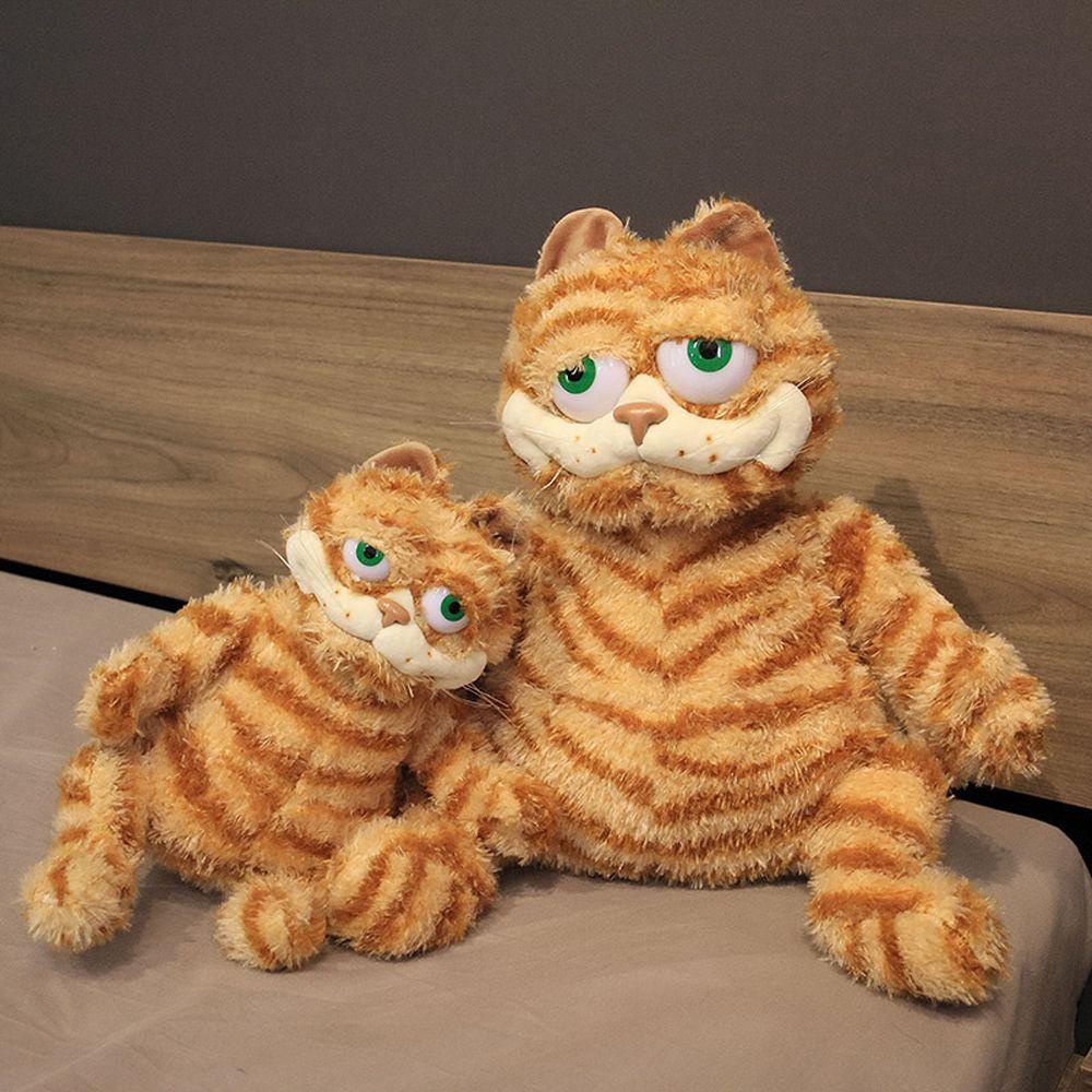 LANFY Mèo Nhồi Bông Mềm Mại Dễ Thương Dùng Làm Quà Tặng