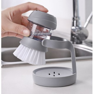 Máy cầm tay rửa chén tự nạp dầu kèm giá đỡ nhỏ gọn, rửa chén bát sạch (hàng order)