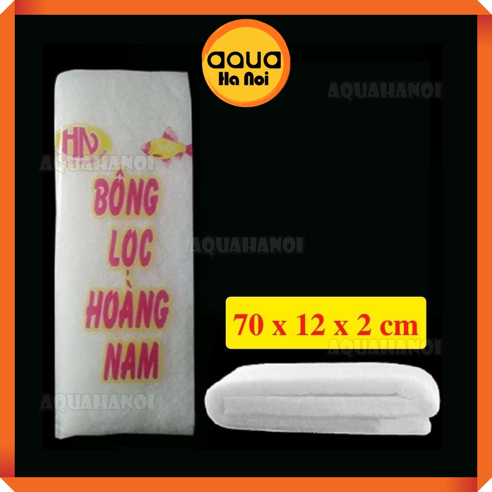 Bông lọc nước Hoàng Nam cho bể cá cảnh thủy sinh - Loại dày tốt - Giá rẻ