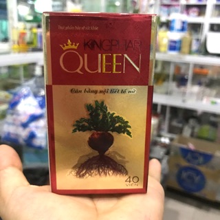 • KINGPHAR QUEEN - CÂN BẰNG NỘI TIẾT TỐ NỮ (HỘP 40 viên)