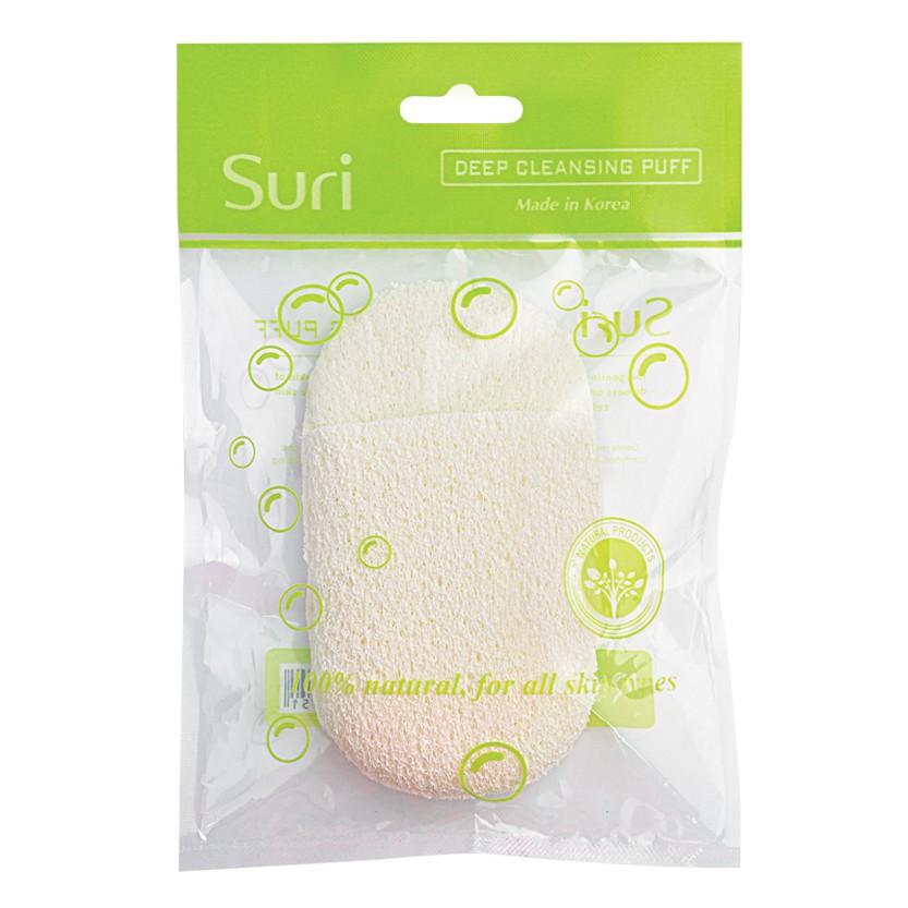 Bông bọt biển tẩy tế bào chết Suri Deep Cleansing Puff Hàn Quốc