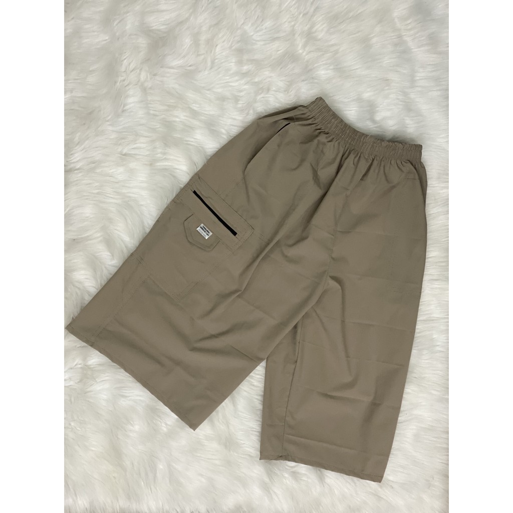 Quần short lửng túi hộp 2 túi 2 bên hông quần HL001(45 - 75kg)