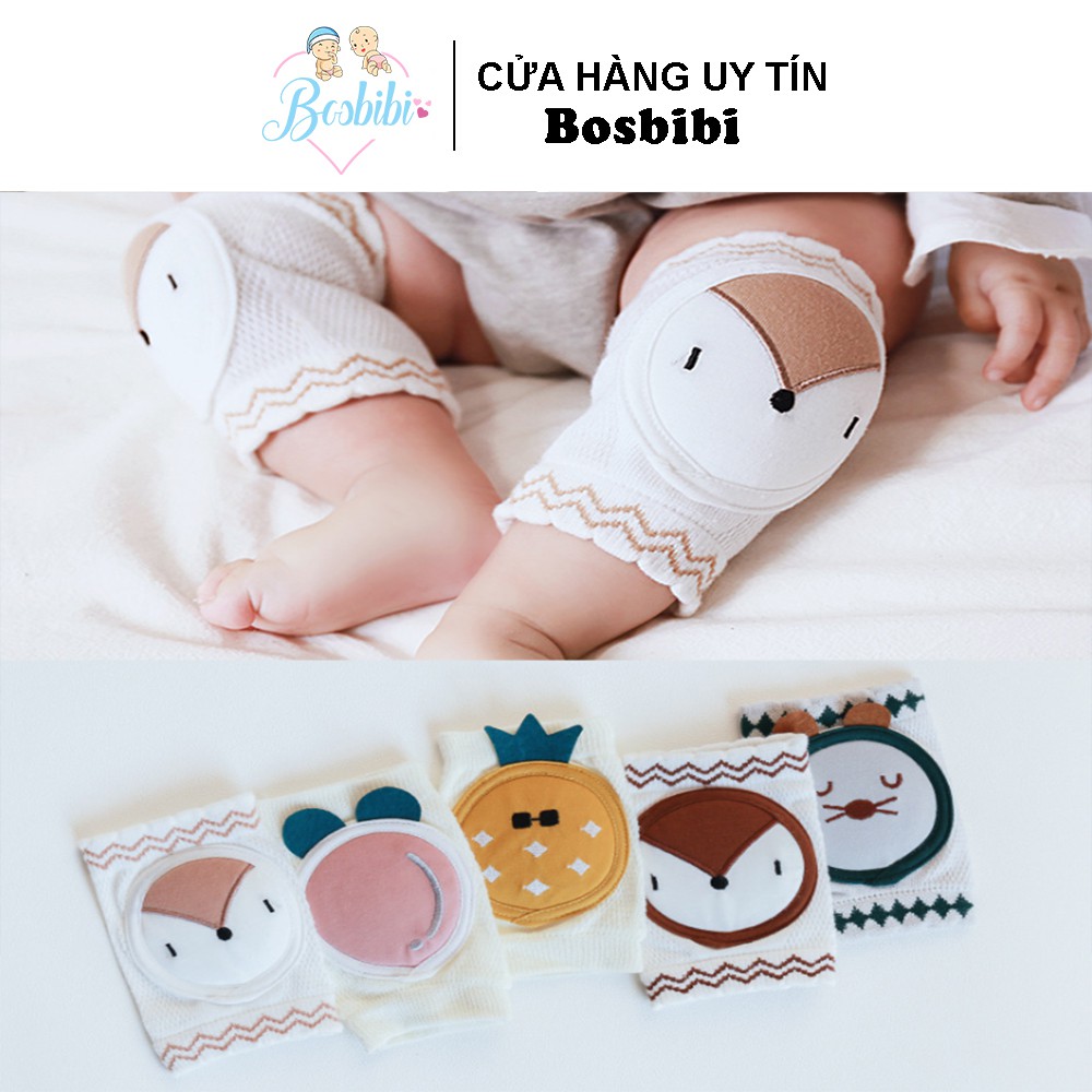 [Mã SKAMFMW035 giảm 8% đơn 500K] Bảo vệ đầu gối cao cấp cho bé 0-2 tuổi siêu cute