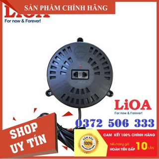 Biến áp đổi nguồn hạ áp 1 pha công suất 0,2-2kva lioa - dn002-020