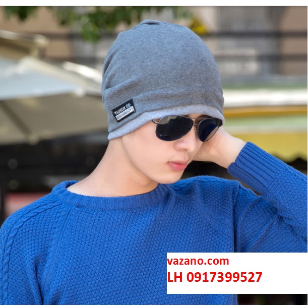 Mũ len nón len nam nữ chụp đầu đa năng 3 trong 1 thời trang Hàn QUốc V18NL3