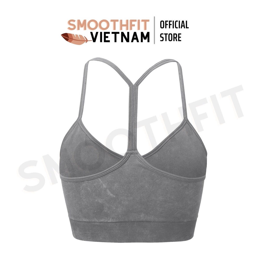 Áo Bra SmoothFitVN Trơn Tập Gym Co Dãn 4 Chiều - Vải Dệt Cao Cấp - Thời Trang Gym,Yoga .