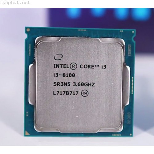 CPU cũ Intel core i3 8100 chuyên PC Gaming chính hãng giá rẻ (6M bộ nhớ đệm, 3,60 GHz)