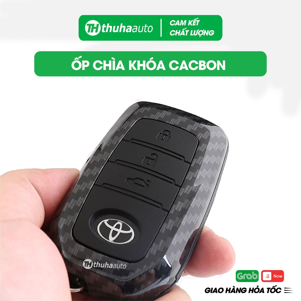 Ốp chìa khoá vân cacbon - CRV - honda - 2020 là chìa 3 nút/4 nút bảo vệ chìa khóa bền đẹp sang trọng