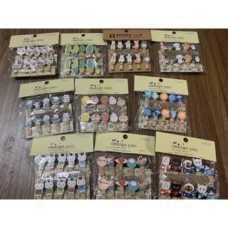 Set 10 kẹp ảnh gỗ clip trang trí treo ảnh (nhiều hình ngộ nghĩnh)