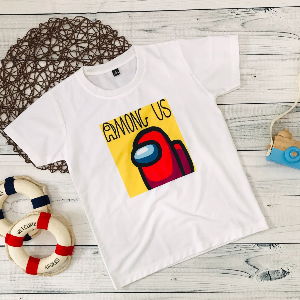 ÁO THUN UNISEX GAME AMONG US TAY NGẮN TAY LỠ AOMIVN NAM NỮ ÁO PHÔNG TRẺ EM GIA ĐÌNH CẶP ĐÔI AMONGUS | BigBuy360 - bigbuy360.vn