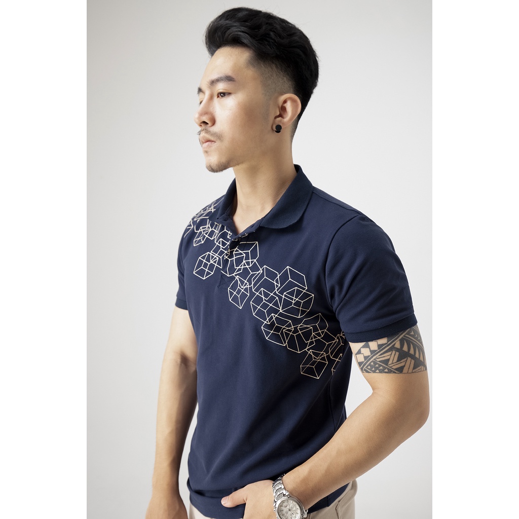 Áo Polo nam RATO vải Cotton 4 chiều co giãn, thoáng mát, chuẩn form PLIN0008 - BELAIRMAN