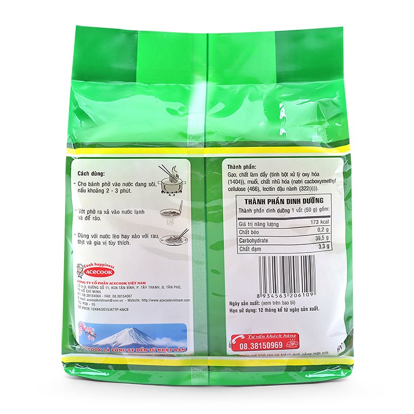 Phở khô xưa và nay Acecook 500g