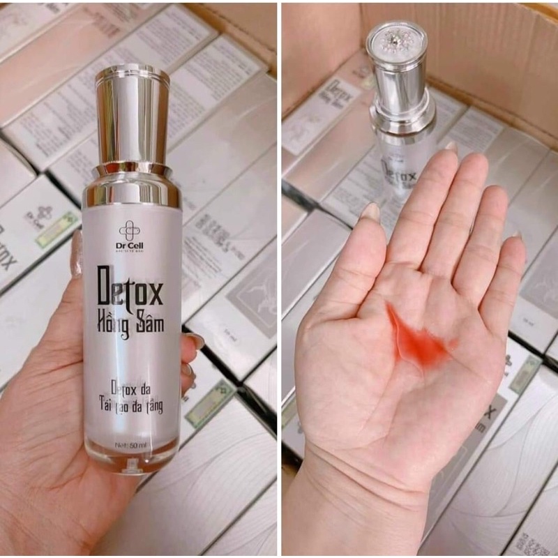 Detox Hồng Sâm Dr Cell