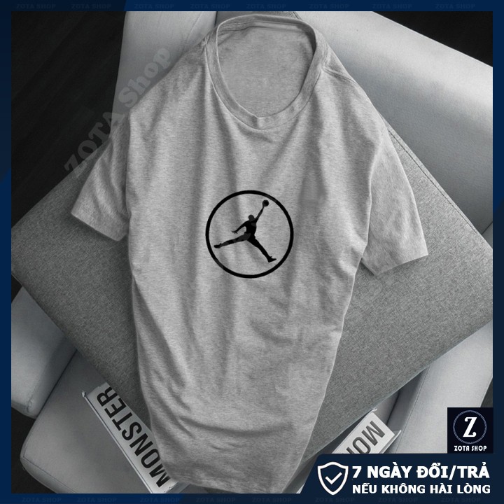 Áo thun nam ngắn tay không cổ kiểu dáng thể thao in vận động viên CZ20 | BigBuy360 - bigbuy360.vn