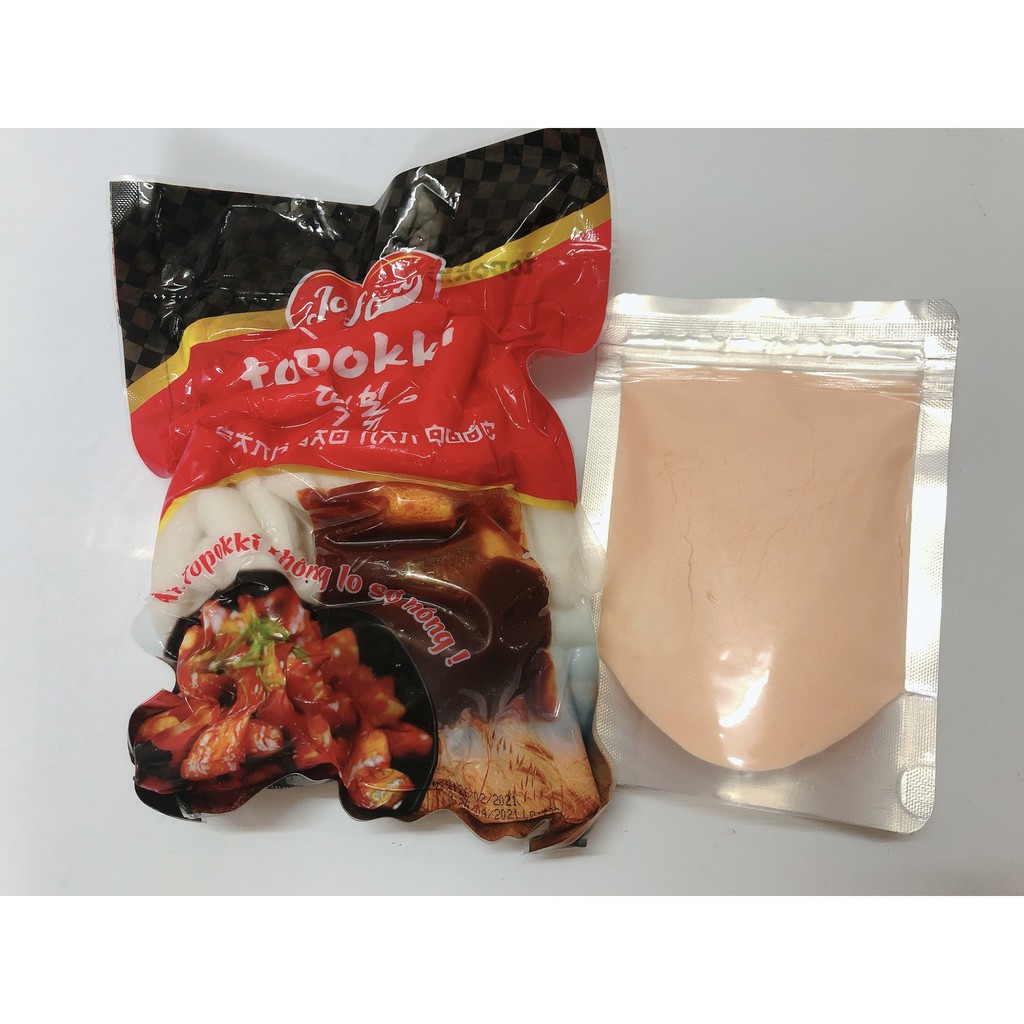 combo 500g bánh gạo Jofood kèm 100g bột phô mai Hàn Quốc