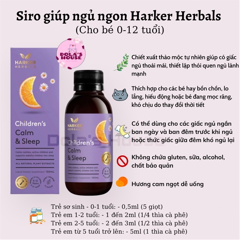 HARKER TÍM GIÚP BÉ NGỦ NGON