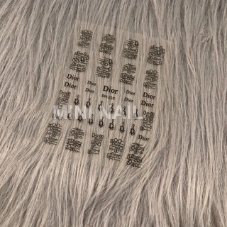Sticker nail hình thương hiệu - mã dd-dh-ca-cb