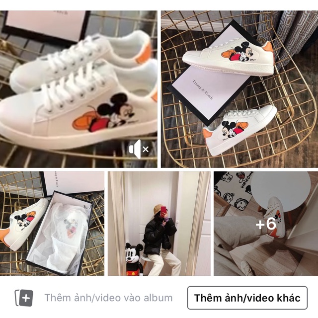 Giày tt mickey