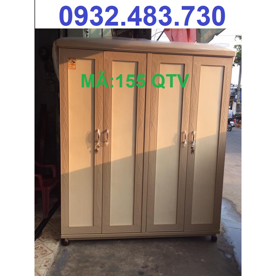 TỦ SẮT TRUNG HƯNG THÁO LẮP 1M55