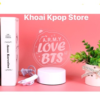 Đèn ngủ BTS (ARMY LOVE BTS) 3 chế độ sáng