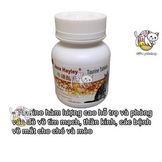Taurine cho chó mèo, hạn chế bệnh về mắt và tim mạch