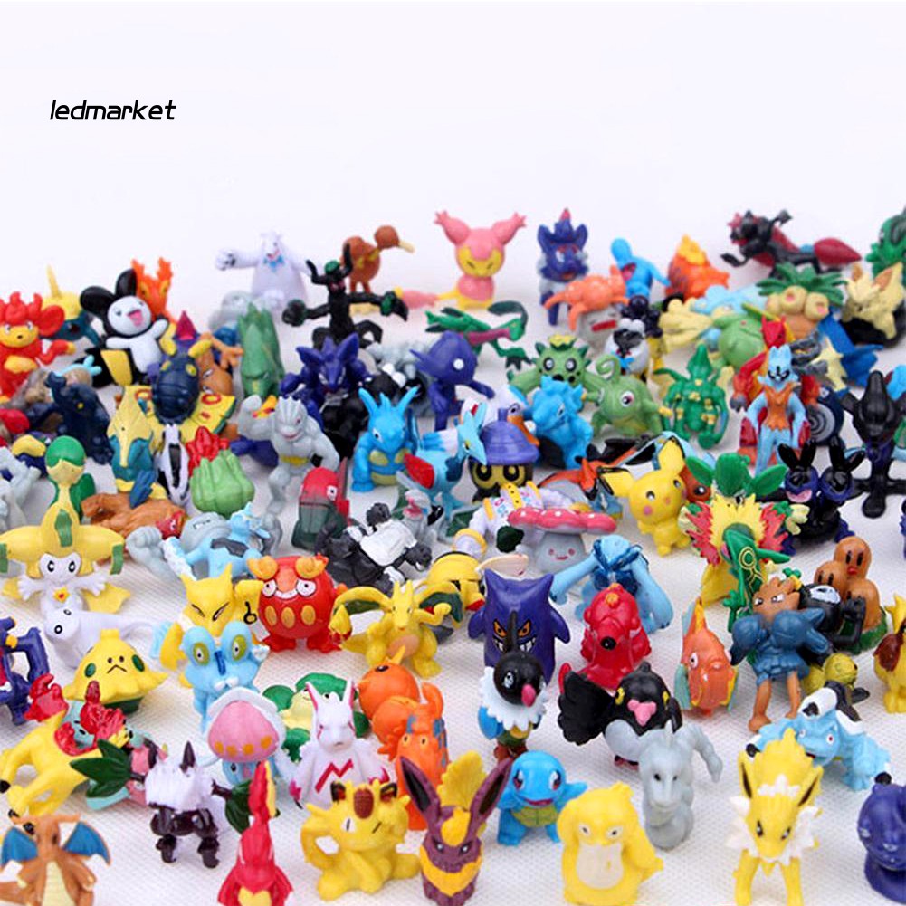 Set 144 Tượng Pokemon Đồ Chơi Mini Dễ Thương Cho Bé