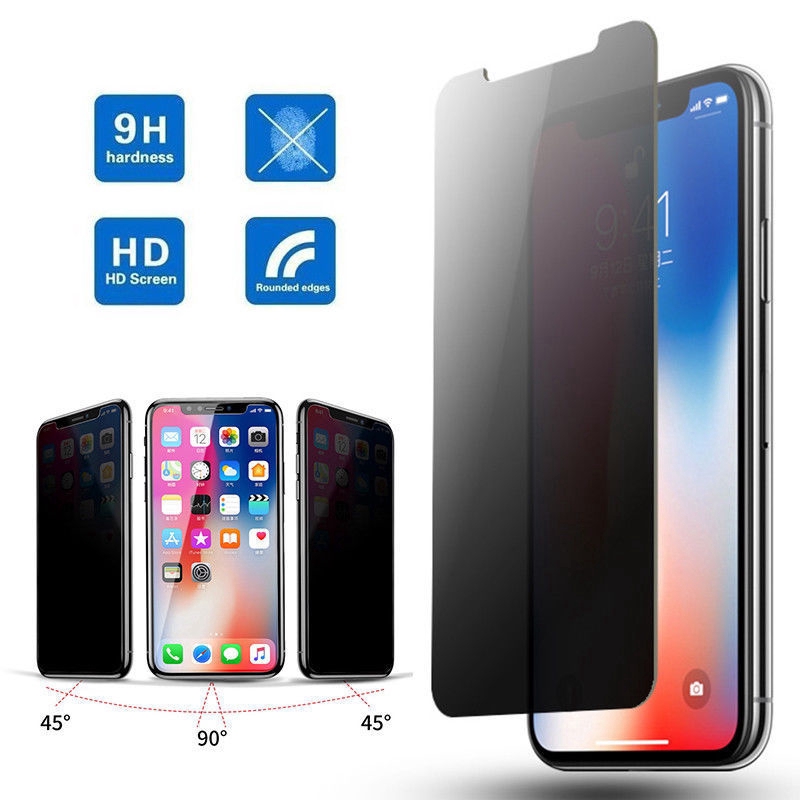 Kính cường lực bảo vệ màn hình chống vỡ chống nhìn trộm cho  Compatible For iPhone XS / XR / XS Max