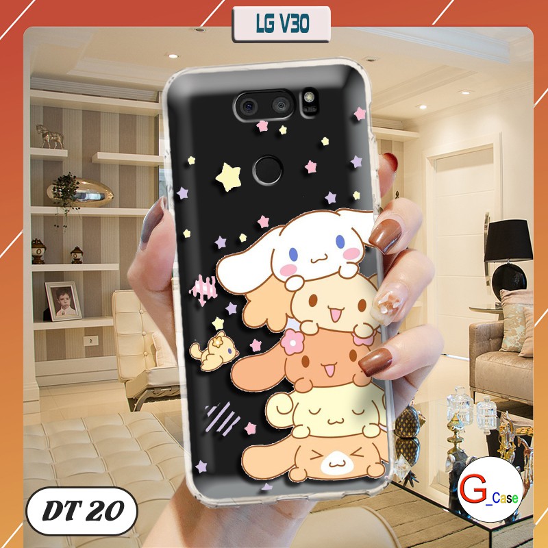 Ốp lưng LG V30 dẻo trong in hình