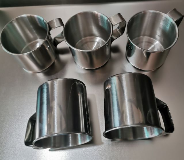 Bộ 5 cái ca uống nước inox 304 cho mầm non