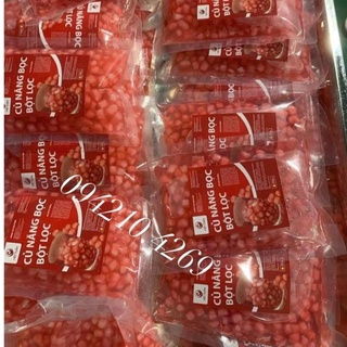 [SIÊU HOT] Hạt Lựu Làm Sẵn/Củ Năng Bọc Bột gói 250g- CHUYÊN DÙNG LÀM TOPPING CHO CHÈ, TRÀ SEN VÀNG ĐỈNH CHÓP LUÔN