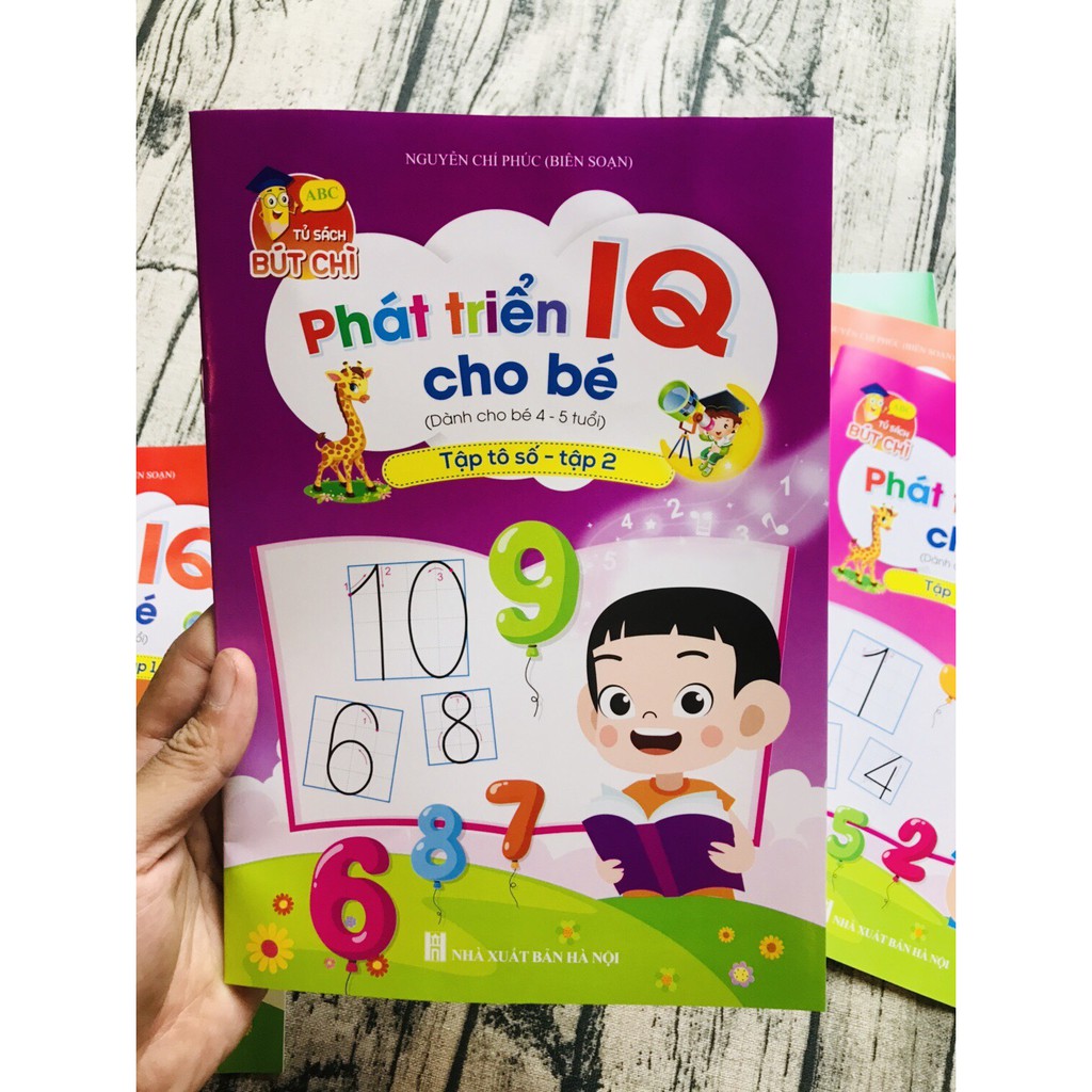 Phát Triển IQ Cho Bé (4-5 TUỔI)_Đồ chơi cho bé giá rẻ