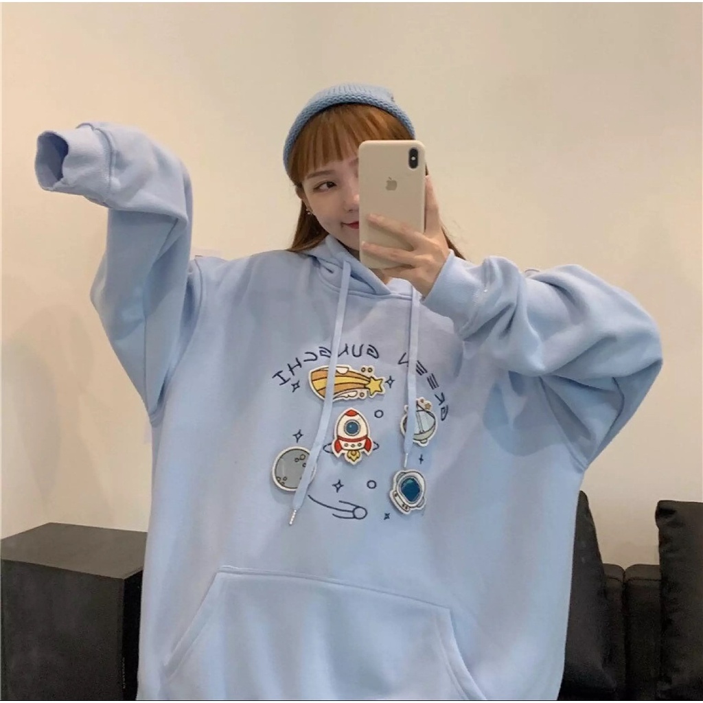 [FREESHIP] Áo Khoác HOODIE HÀNH TINH GREEN Nam Nữ Chất Vải Nỉ Bông Dày Dặn Ấm Áp