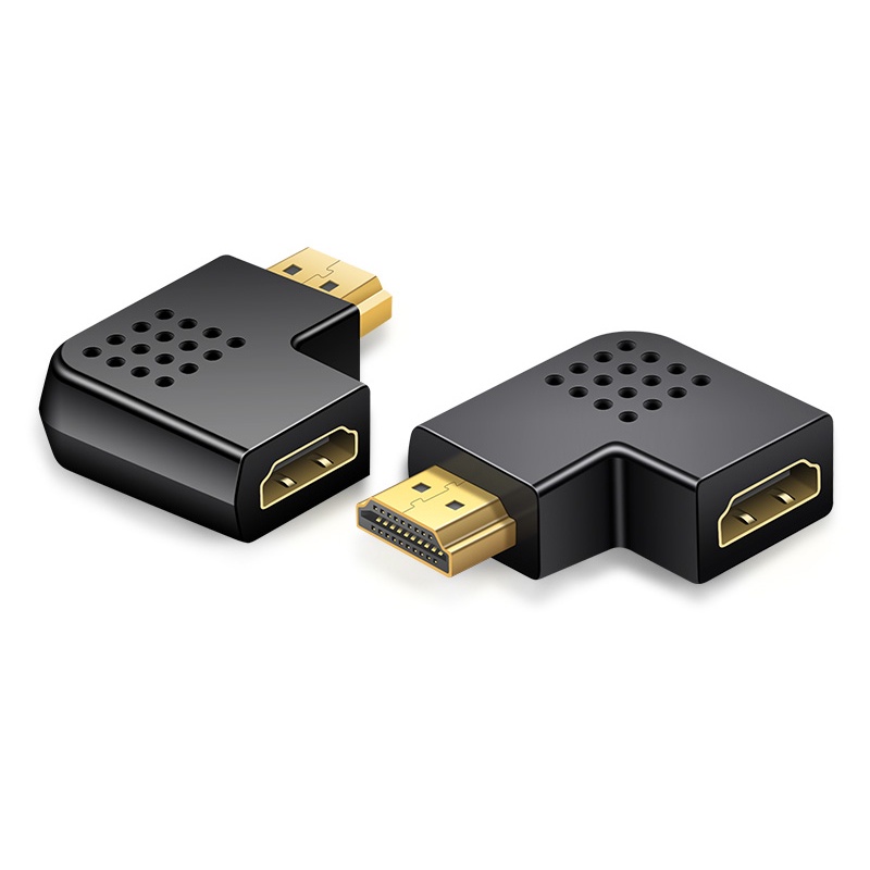Đầu chuyển đổi HDMI 2.0 góc phải 90 độ 270 độ | BigBuy360 - bigbuy360.vn