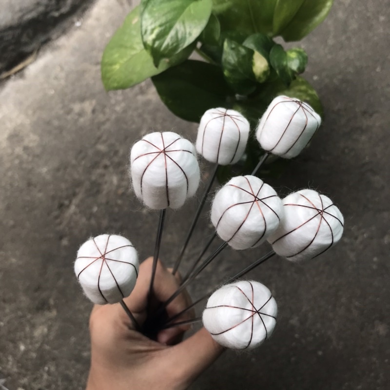 Bộ 10 cây rọi/cây mồi châm lửa giác hơi bông gòn cao cấp