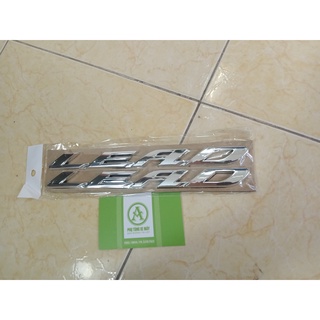 Bộ tem nổi dán xe Lead 2009 - 2012 (giá 1 cặp) màu Bạc