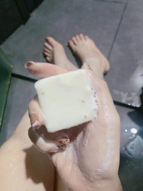 Lốc 12 cục soap xà phòng gạo Thái Lan