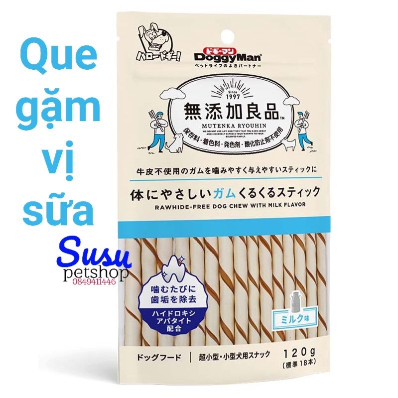 Xương gặm Que Sữa DOGGYMAN (Nhật) 120gr