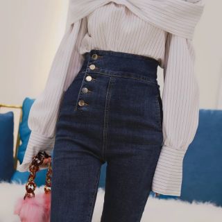 QUẦN JEAN BODY CẠP CAO 5 NÚT