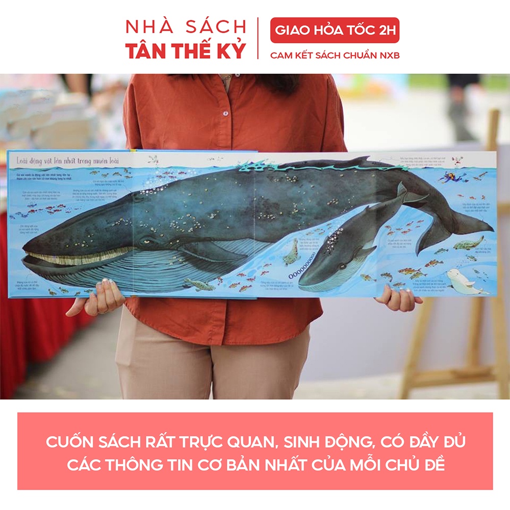 Sách Big book Cuốn sách khổng lồ tương tác lật mở nhiều chủ đề (Lẻ cuốn)