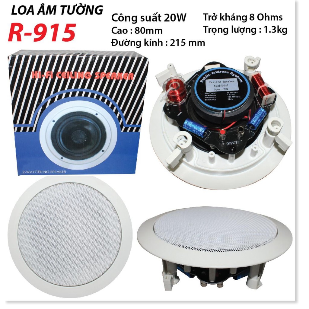 Loa âm trần HI-FI CEILING- SPEAKER 915