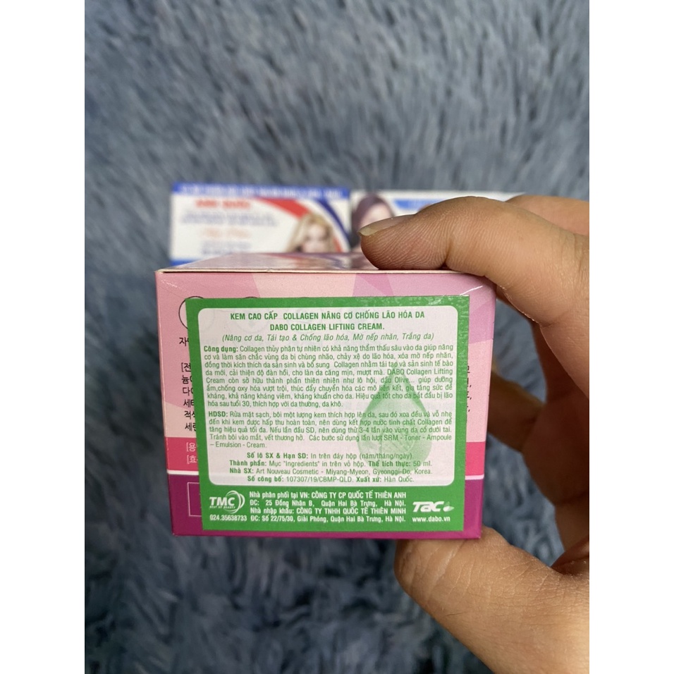KEM DƯỠNG DA DABO SPEED WHITENING CHỐNG NÁM ,TÀN NHANG 50G