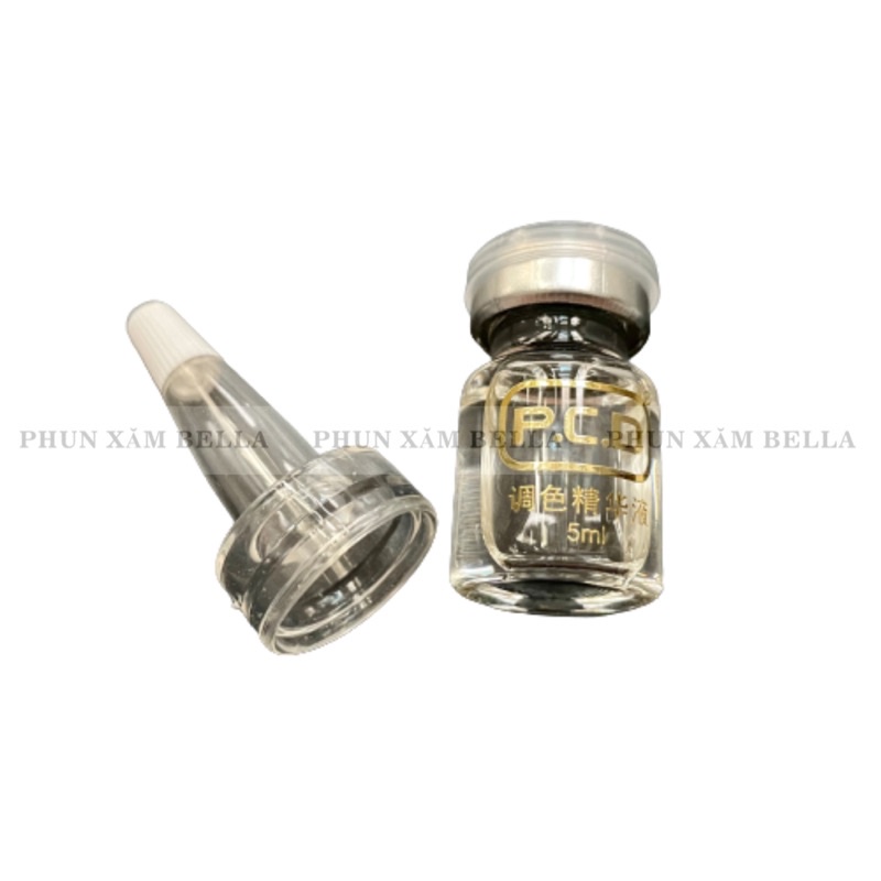 Phủ bóng môi Collagen PCD, Khoá màu môi PCD