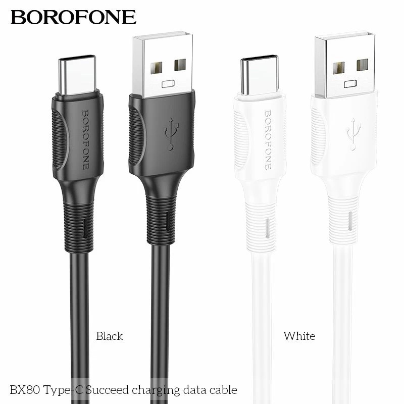 Dây Sạc Nhanh BX80 Micro, TypeC, I.P Dài 1M, Cáp Sạc 3.0A Chính Hãng Bảo Hành 1 Năm