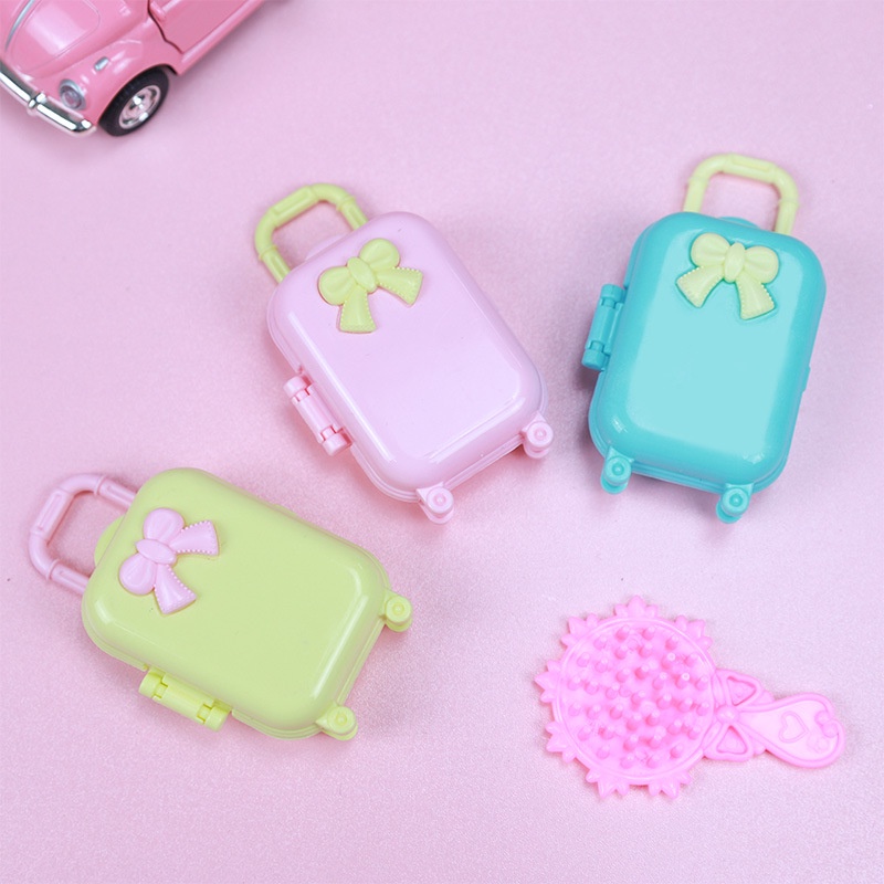 Vali nhựa Mini BJD16 / 30cm trang trí cho nhà búp bê