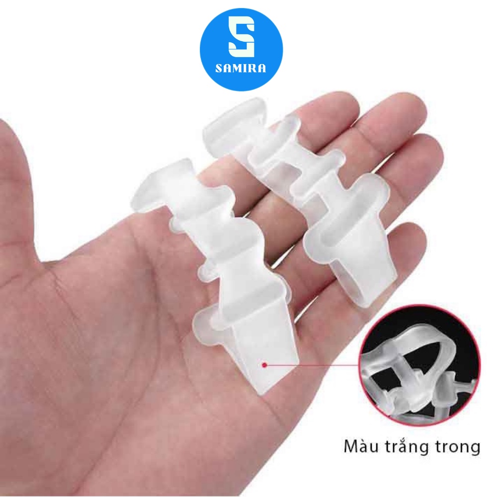 Dụng cụ tách ngón chân cái halgus định hình bàn chân thẳng chứng vẹo ngón dành cho tập luyện chăm sóc bàn chân SA30