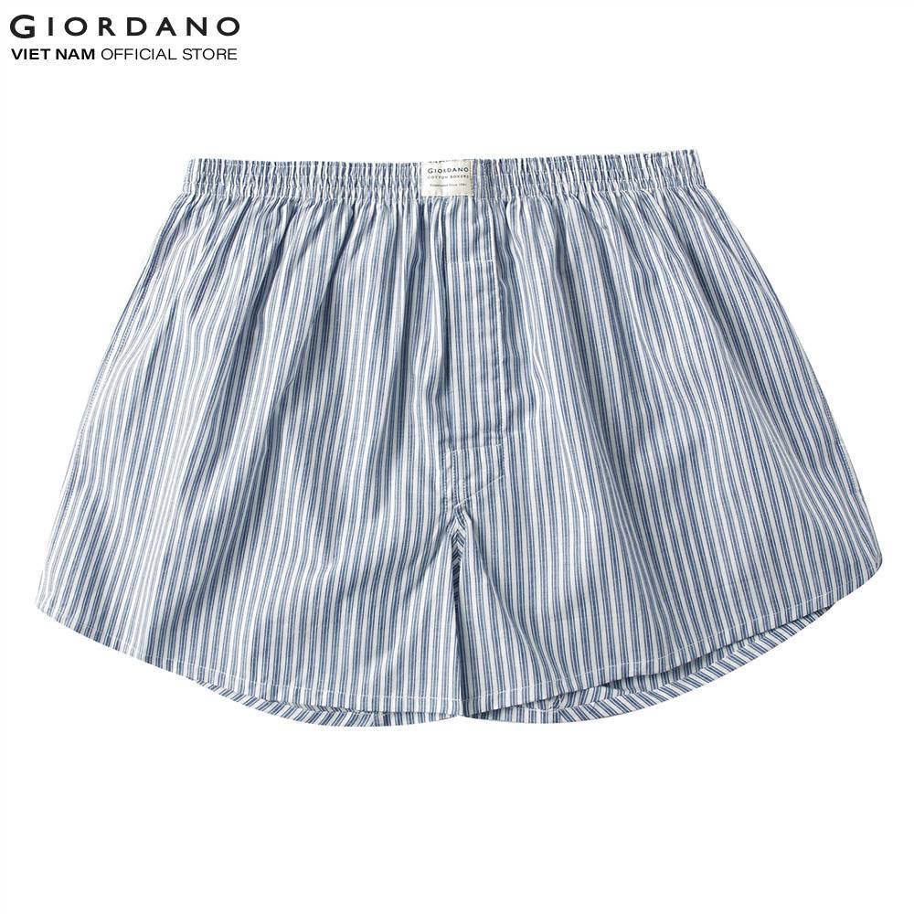 Bộ 3 Quần Lót Ngủ Nam Giordano Men's Cotton Boxers 01179139