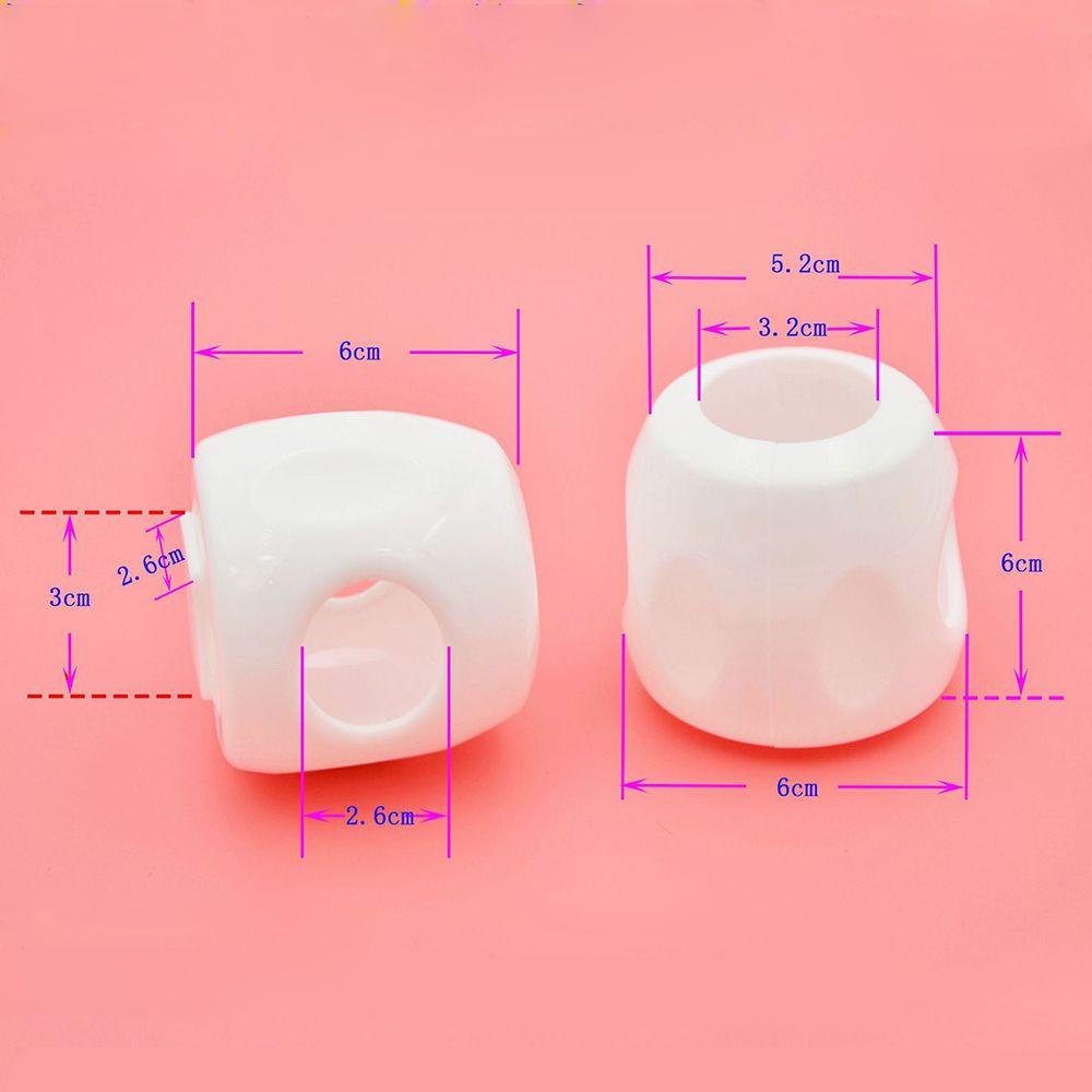 Vỏ Bọc Núm Vặn Cửa Bằng Nhựa Bền Chống Va Chạm Tháo Rời Được An Toàn Dành Cho Trẻ Em