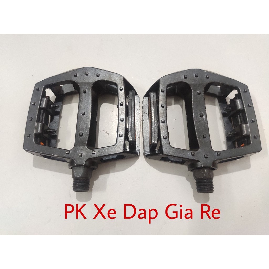 Pedan xe đạp bằng nhôm siêu nhẹ, Bàn đạp xe đạp nhôm đúc chạy bi cao cấp - PK Xe Dap Gia Re