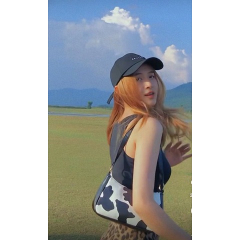[Corn9] SET ÁO CROP VÀ CHÂN VÁY BEO